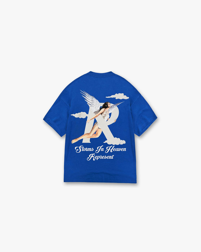 Storms In Heaven T-Shirt - Cobalt