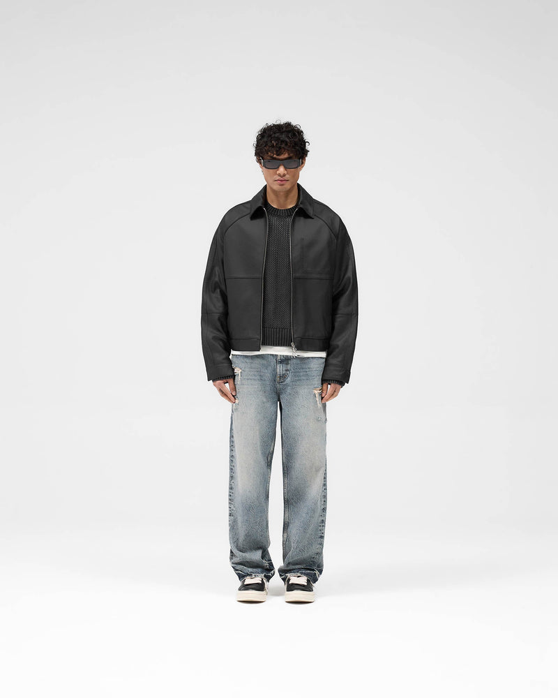 Overdrive Leather Jacket - Black
