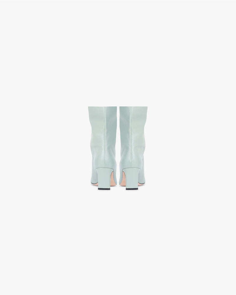Square Toe Ankle Boot - Basil