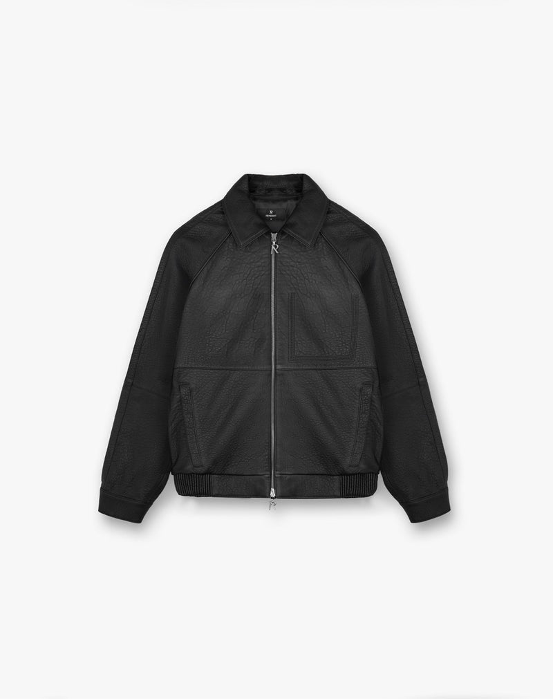 Overdrive Leather Jacket - Black