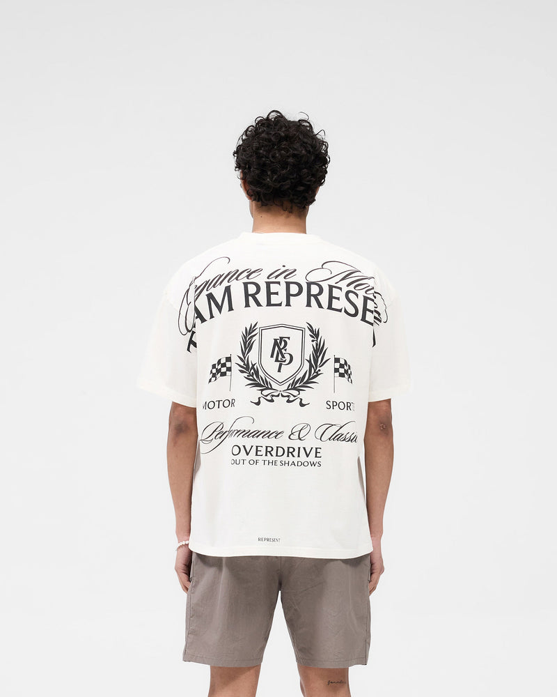 Crest T-Shirt - Flat White