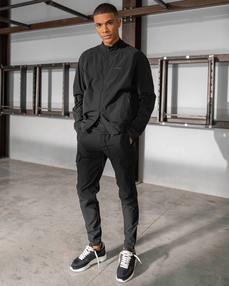 247 Zip Pant - Black
