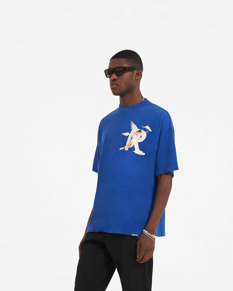 Storms In Heaven T-Shirt - Cobalt