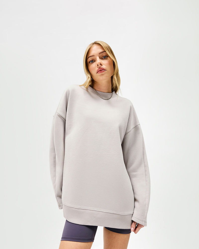 Epic Raglan Sweater - Light Grey