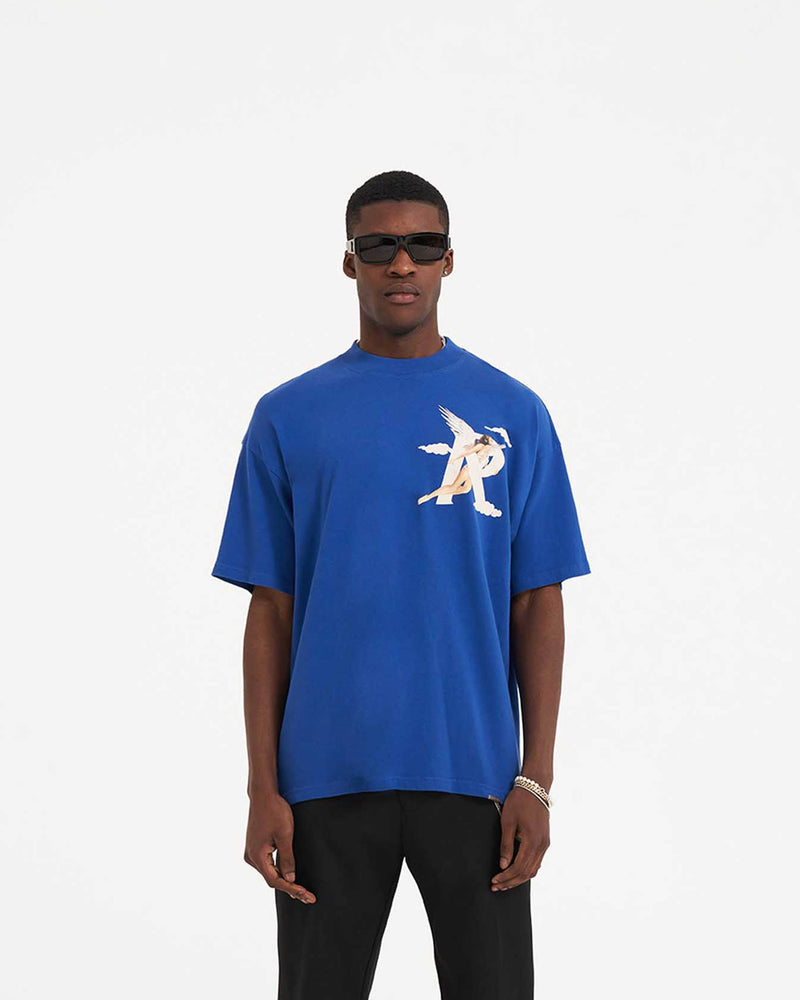 Storms In Heaven T-Shirt - Cobalt