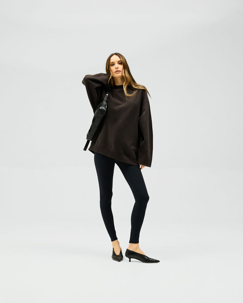 Owners Club Relaxed Sweater - Black Coffee