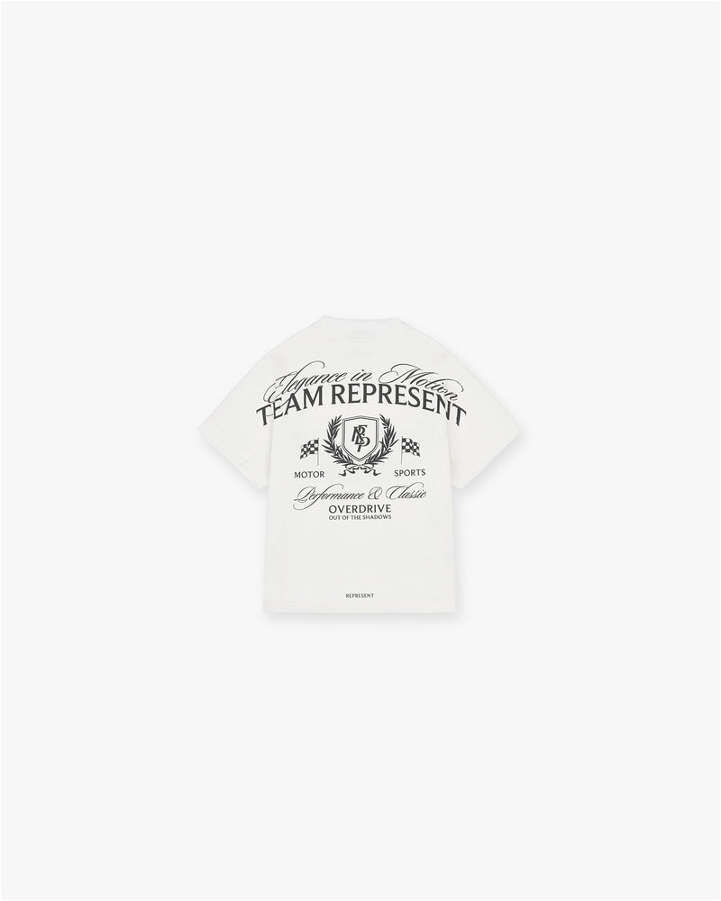 Mini Crest T-Shirt - Flat White