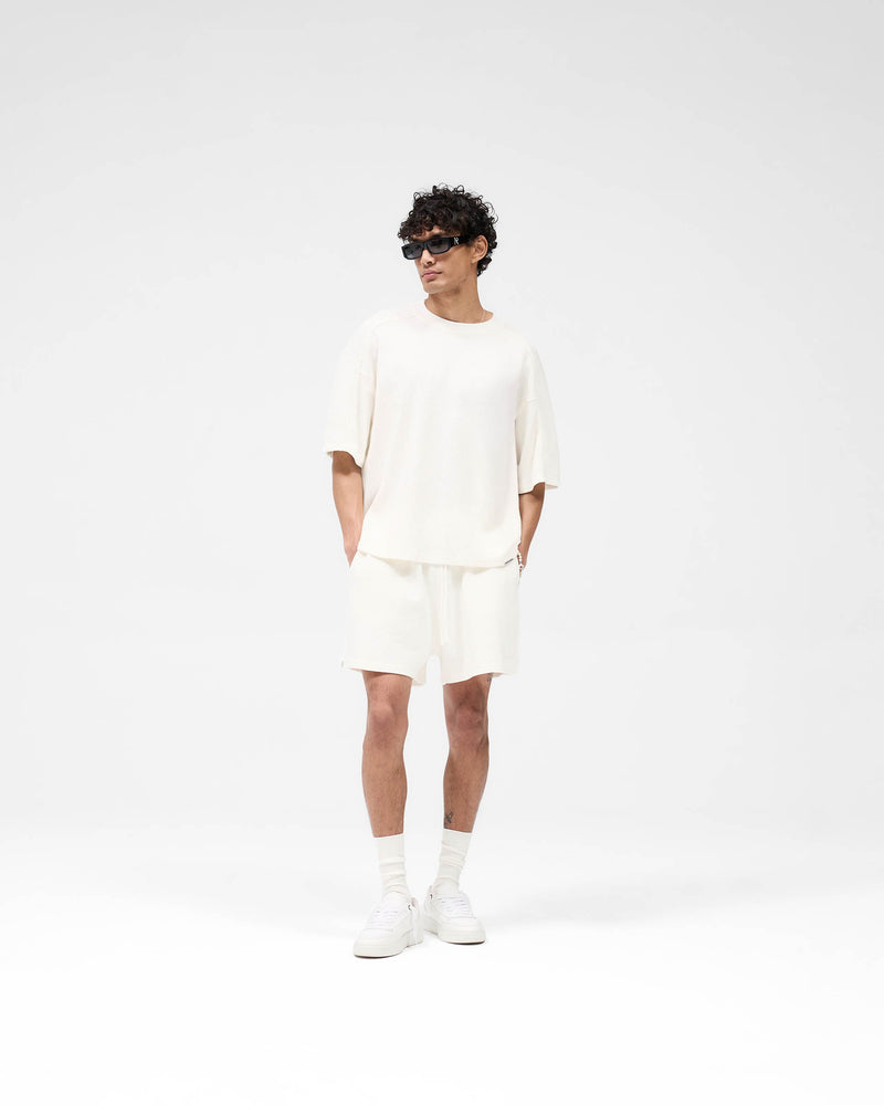 Waffle Shorts - White