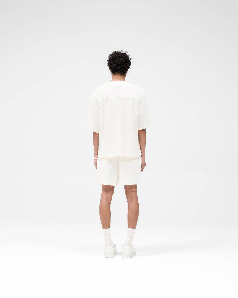 Waffle Shorts - White