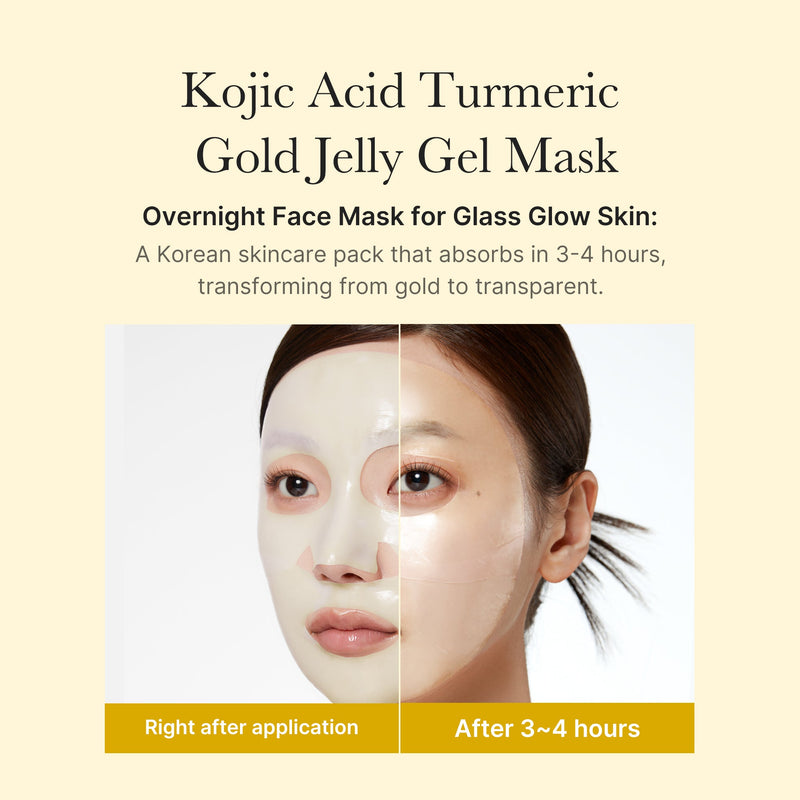[GIFT] Kojic Acid Turmeric Gold Jelly Gel Mask 1EA