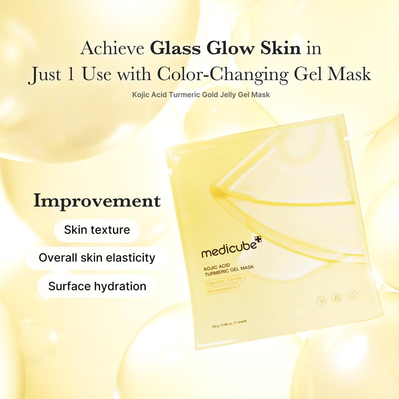 [GIFT] Kojic Acid Turmeric Gold Jelly Gel Mask 1EA