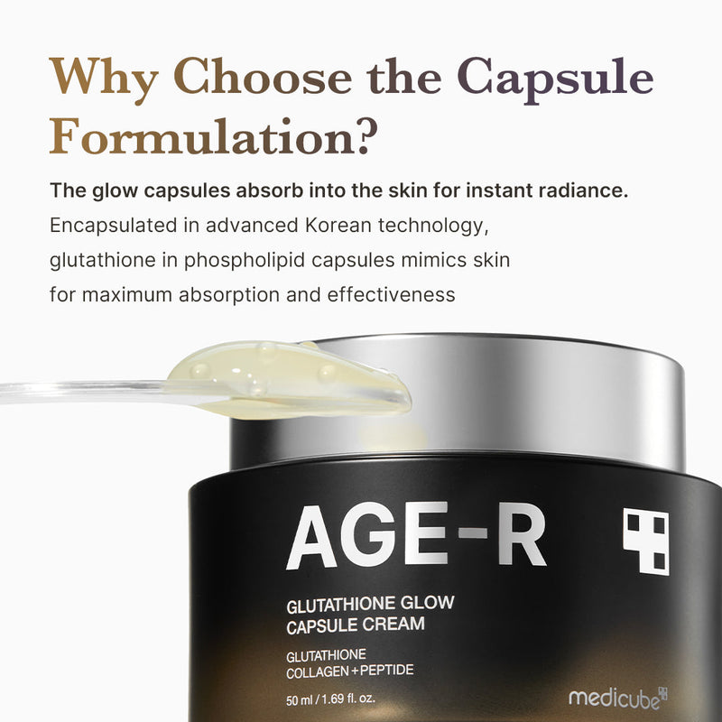 [GIFT] AGE-R Glutathione Glow Capsule Cream