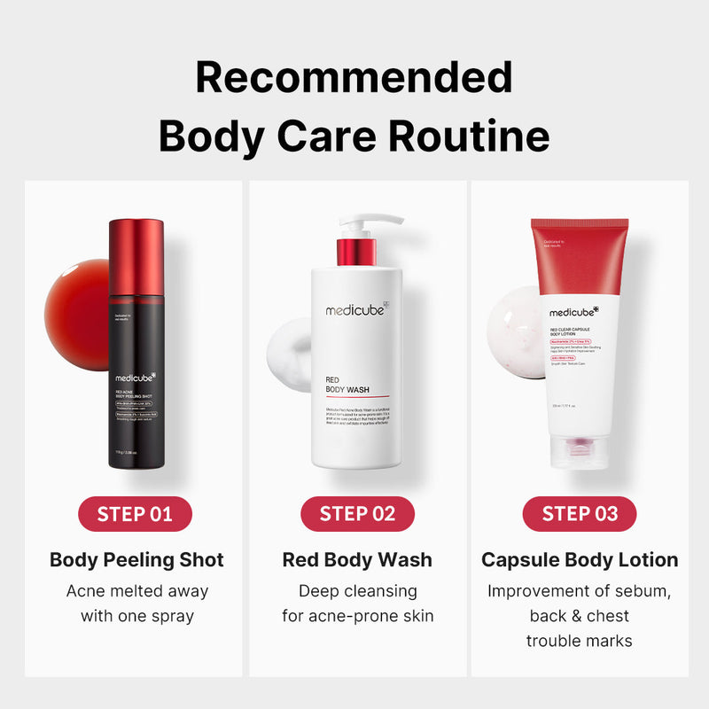 [GIFT] Red Body Peeling Shot Cleanser