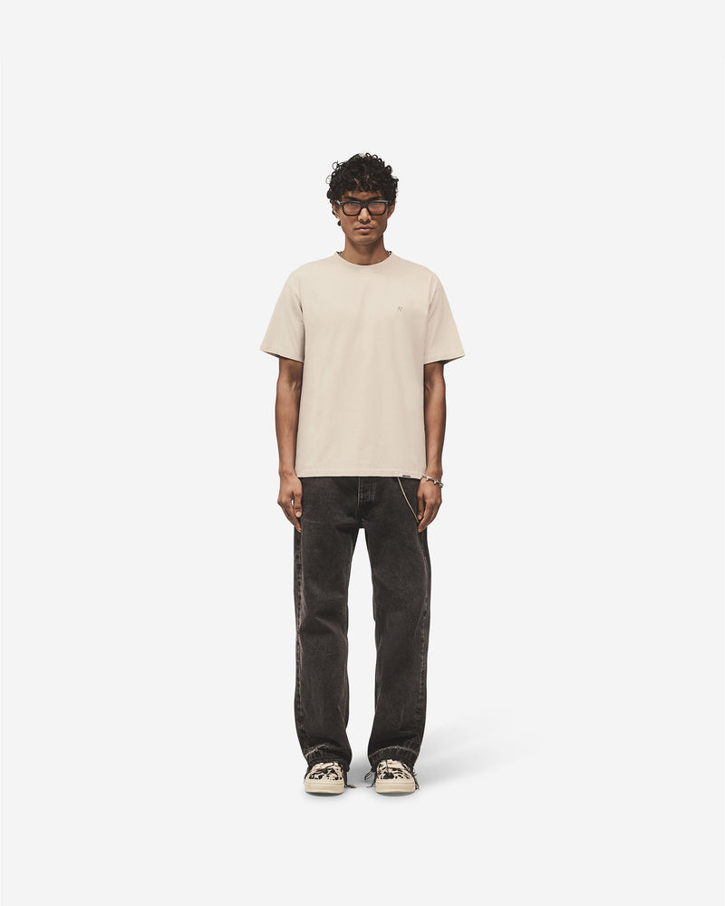 Metal Initial R T-Shirt - Concrete