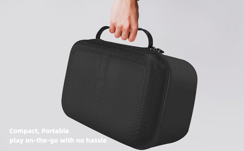 Hard Carrying Storage Travel All Protective Case for Steam Deck 2022 Mytrix Travel Anti Shock Messenger Bag Soft Lining Fit Steam Deck Console, Charger & Accessories