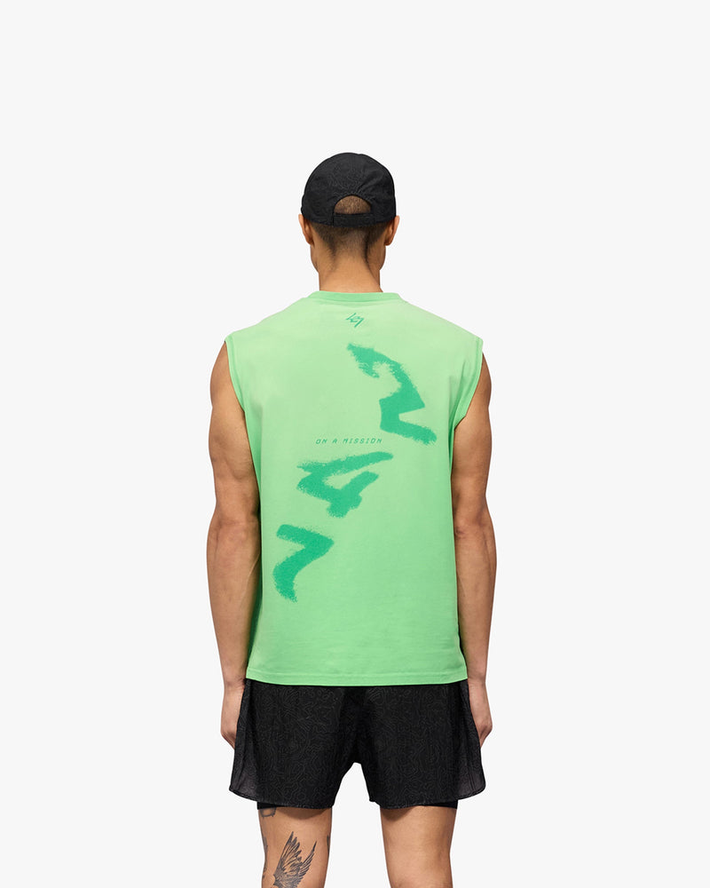 247 Motion Oversized Tank - Speed Green