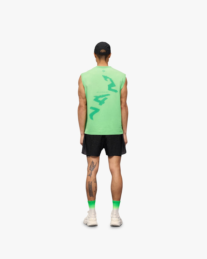 247 Motion Oversized Tank - Speed Green