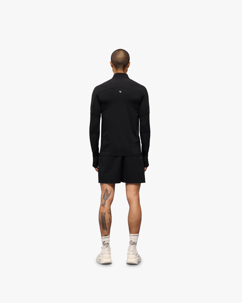 247 Run Quarter Zip - Jet Black