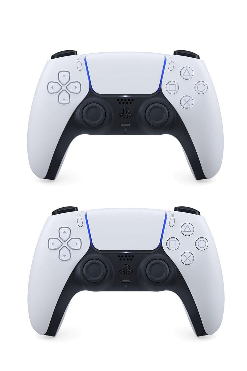 PlayStation 5 Slim Disc 3TB SSD ASTRO BOT Bundle with Two DualSense Controllers and Mytrix Hard Shell Protective Controller Case - PS5 Slim Disc Edition
