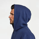 Unisex Merino Blend Hoodie - Deep Navy