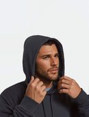 Unisex Merino Blend Hoodie - True Black