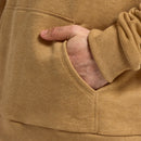 Unisex Merino Blend Hoodie - Stony Beige Heather