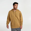 Unisex Merino Blend Hoodie - Stony Beige Heather