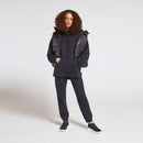 Unisex Merino Blend Hoodie - True Black