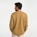 Men's Merino Blend Sweatshirt - Stony Beige Heather