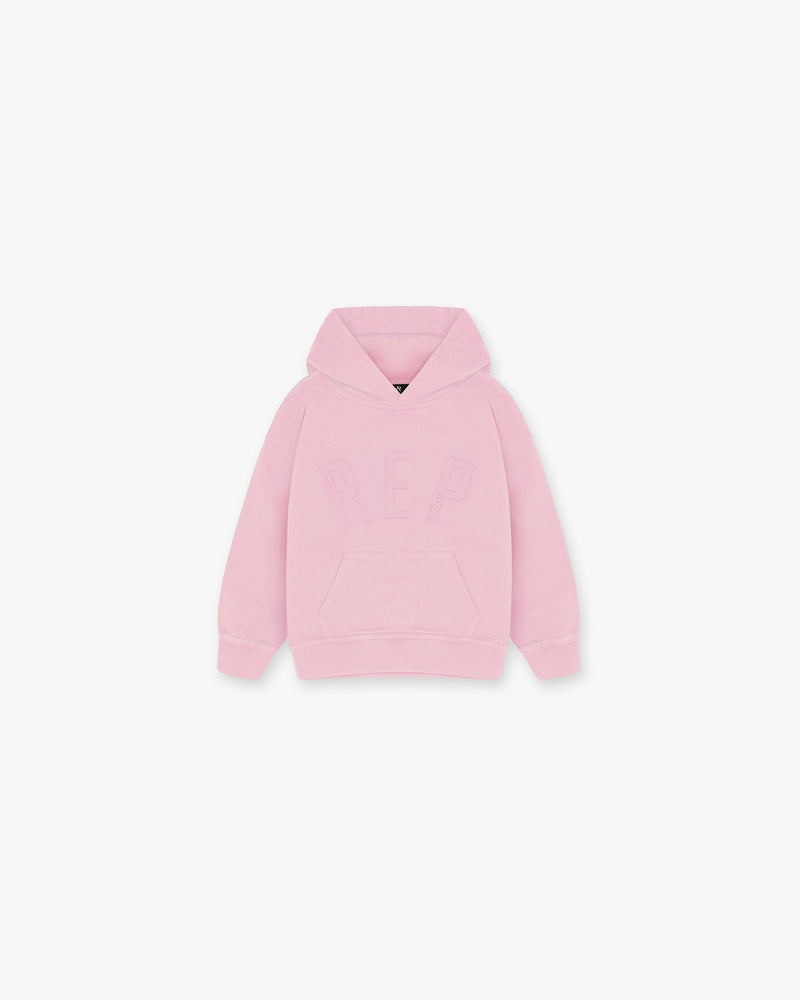 Mini Rep Applique Hoodie - Candy Pink