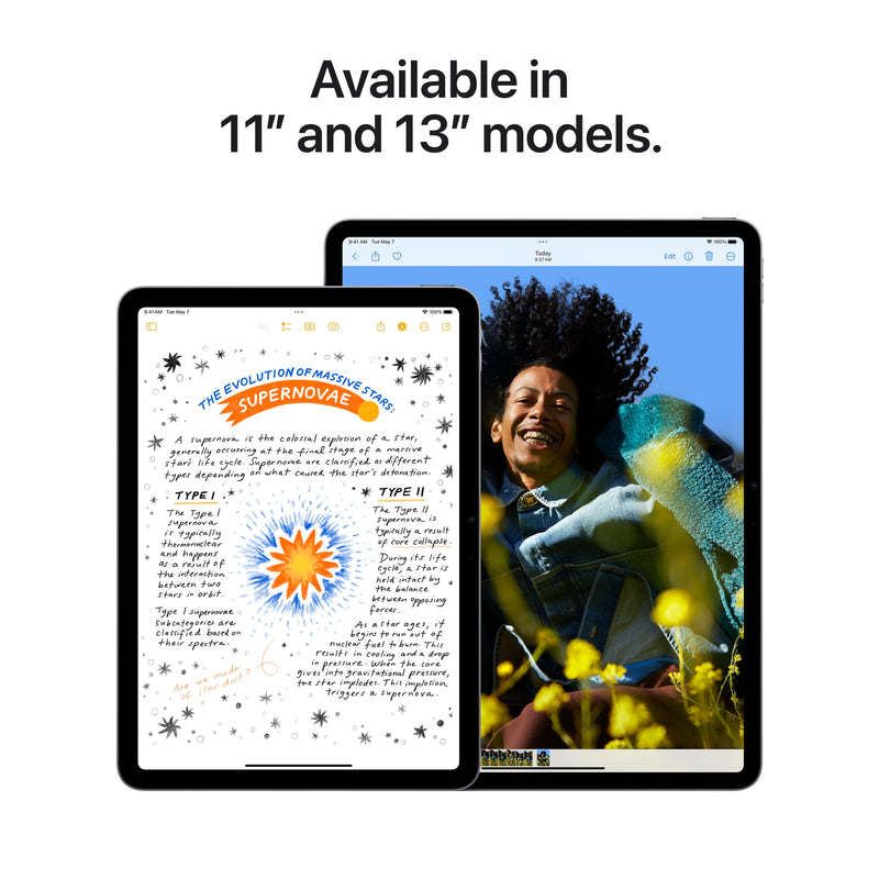 2024 Apple 11-inch iPad Air M2, Built for Apple Intelligence, Wi-Fi 128GB - Space Gray