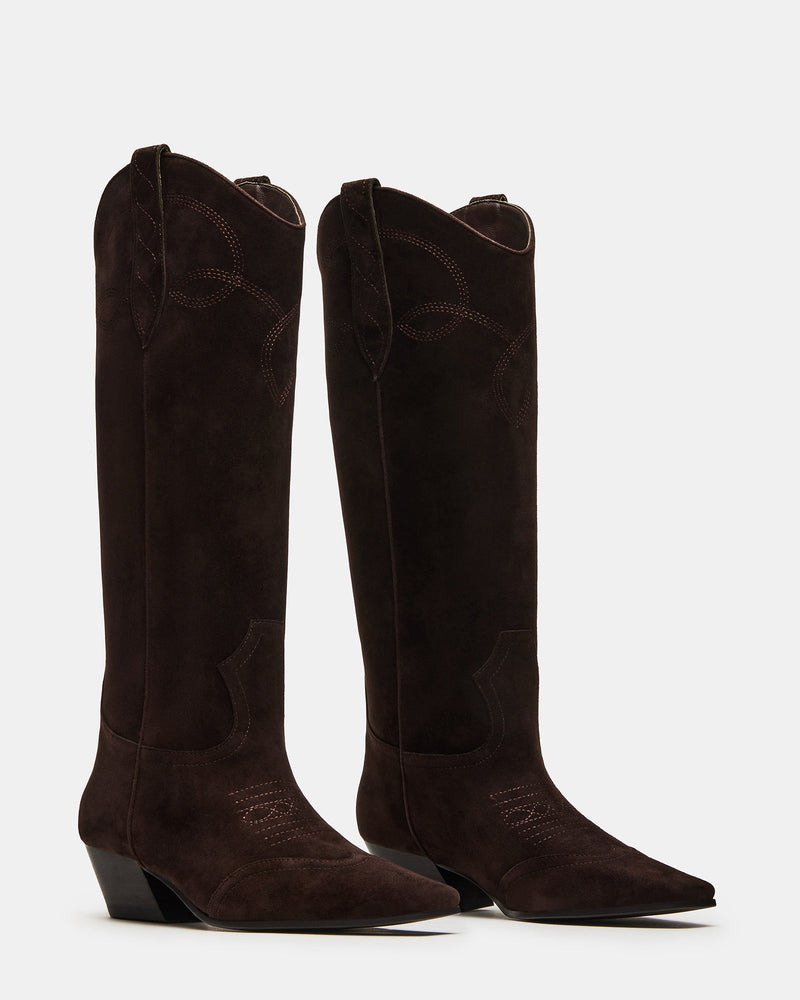 DOLLIE BROWN SUEDE - SM REBOOTED