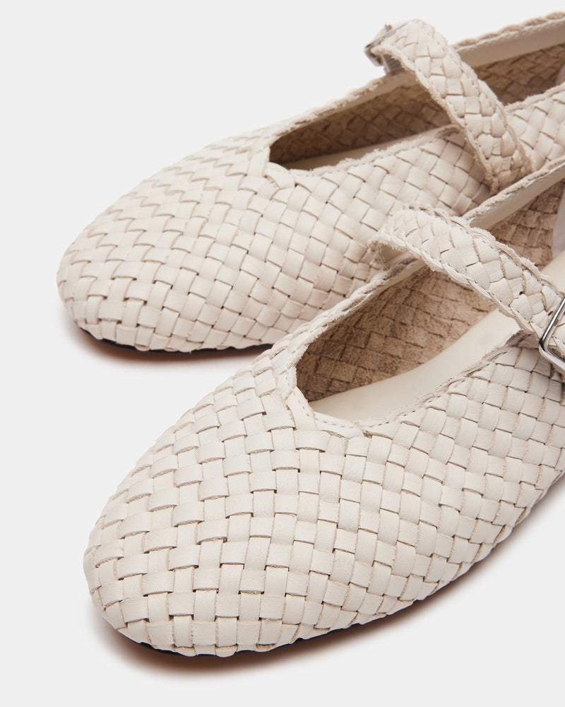 DREAMING WOVEN CREAM LEATHER - SM REBOOTED