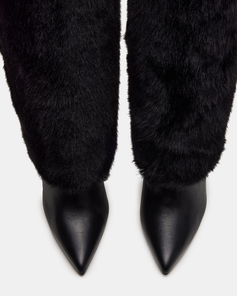 SMITH FAUX FUR BLACK - SM REBOOTED