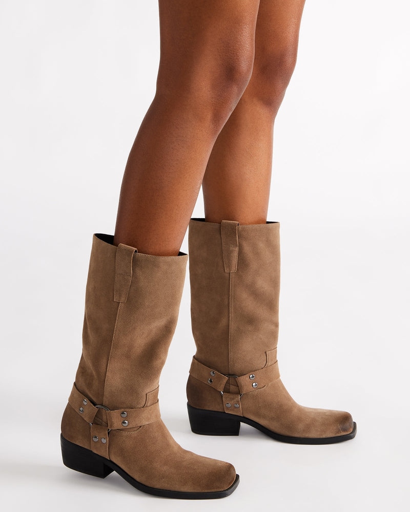 RUSKIN TAUPE SUEDE - SM REBOOTED