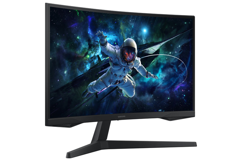 SAMSUNG 27” Odyssey G55C QHD 165Hz 1ms(MPRT) Curved Gaming Monitor - LS27CG556ENXZA