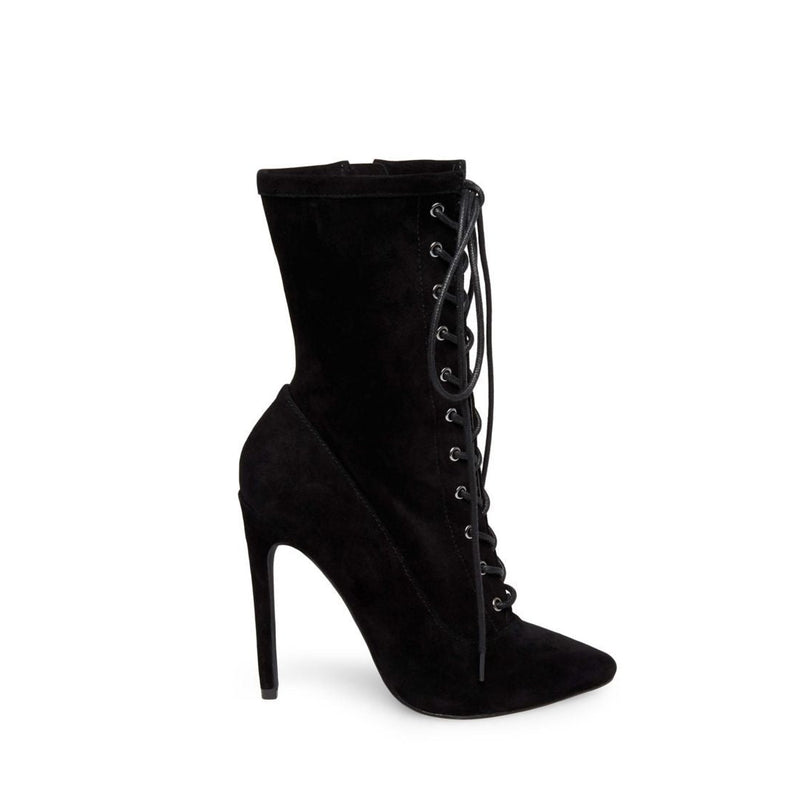 SATISFIED BLACK SUEDE - SM REBOOTED