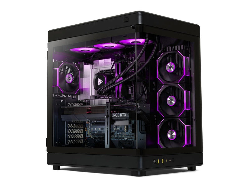 STORMCRAFT Gaming PC WIZARD AMD Ryzen 7 7800X3D NVIDIA GeForce RTX 5080 – AI Powered 32GB DDR5 6000MHz RGB 2TB SSD 360mm AIO Windows 11 Home - WI780XDCC-580N1