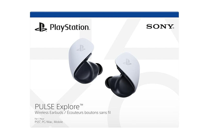 PlayStation PULSE Explore Wireless Earbuds with Charging Case, for PS5, White