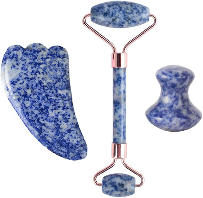 Herbionyx White Jade Roller & Gua Sha Set