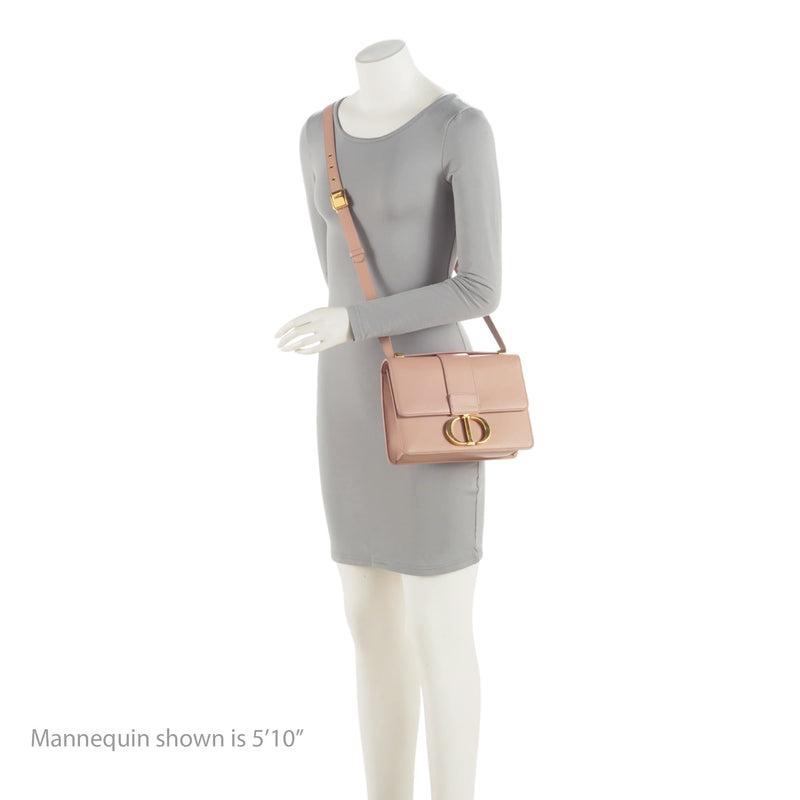 Pre-Owned Dior Calfskin Montaigne 30 Box Shoulder Bag