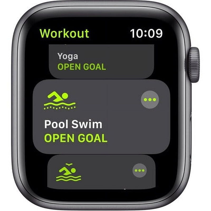Restored Apple Watch SE (GPS, 44mm) - Space Gray Aluminum Case with Black Sport Band (Refurbished)