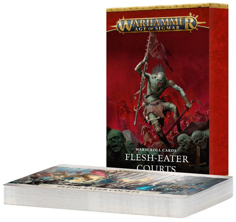 Warscroll Cards: Flesh-eater Courts (EN) (Warhammer Age of Sigmar | 91-30) (Pre-order)