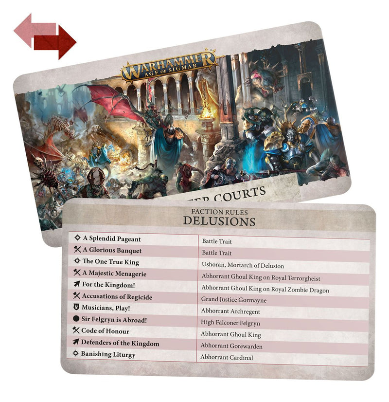Warscroll Cards: Flesh-eater Courts (EN) (Warhammer Age of Sigmar | 91-30) (Pre-order)