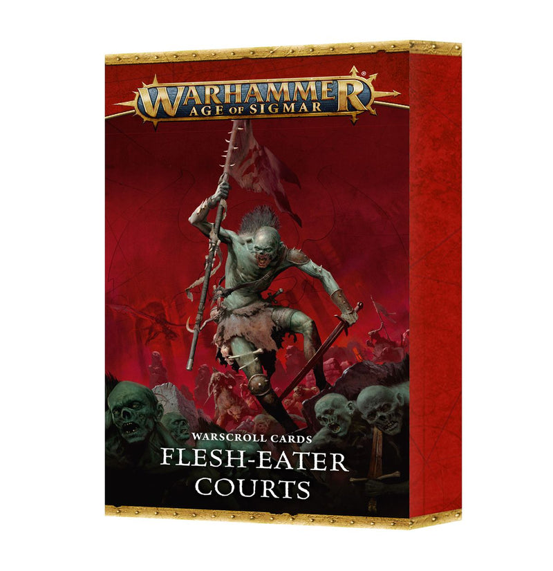 Warscroll Cards: Flesh-eater Courts (EN) (Warhammer Age of Sigmar | 91-30) (Pre-order)