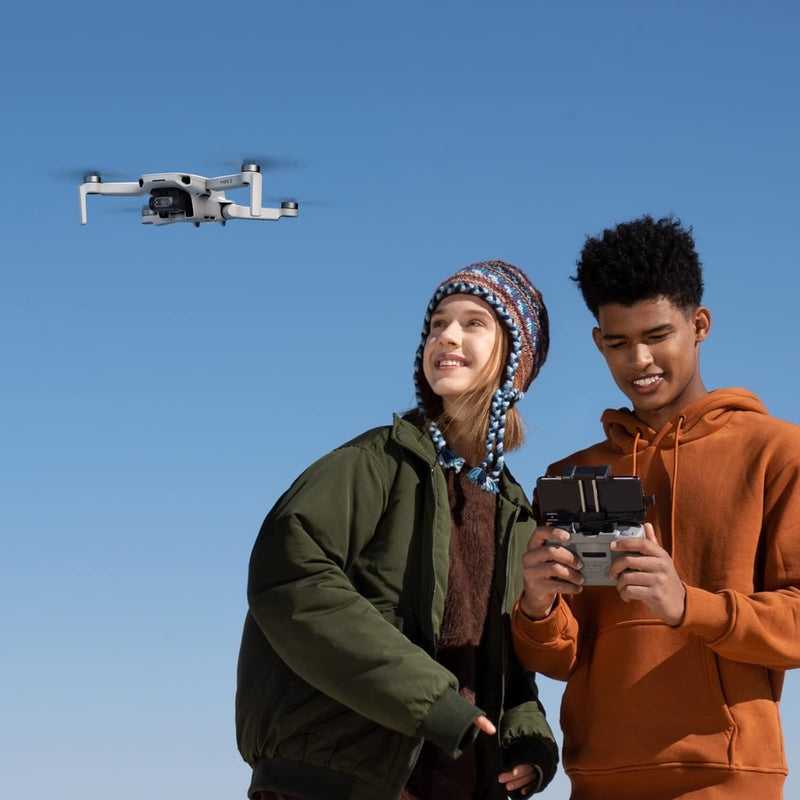 DJI Mini 4K, Drone with 4K UHD Camera for Adults, Under 249 g, 3-Axis Gimbal Stabilization, 10km Video Transmission, Auto Return, Wind Resistance, 1 Battery for 31-Min Max Flight Time, Intelligent Flight