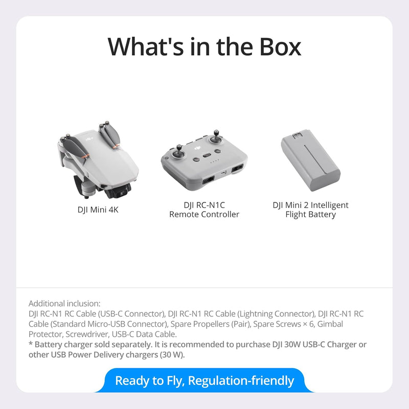 DJI Mini 2 Fly More Combo – Ultralight Foldable Drone, 3-Axis Gimbal with 4K Camera, 12MP Photos, 31 Mins Flight Time, OcuSync 2.0 10km HD Video Transmission, QuickShots, Gray (CP.MA.00000306.01)
