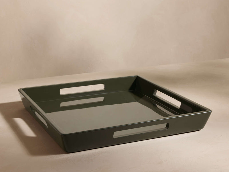 Lacquer Square Tray