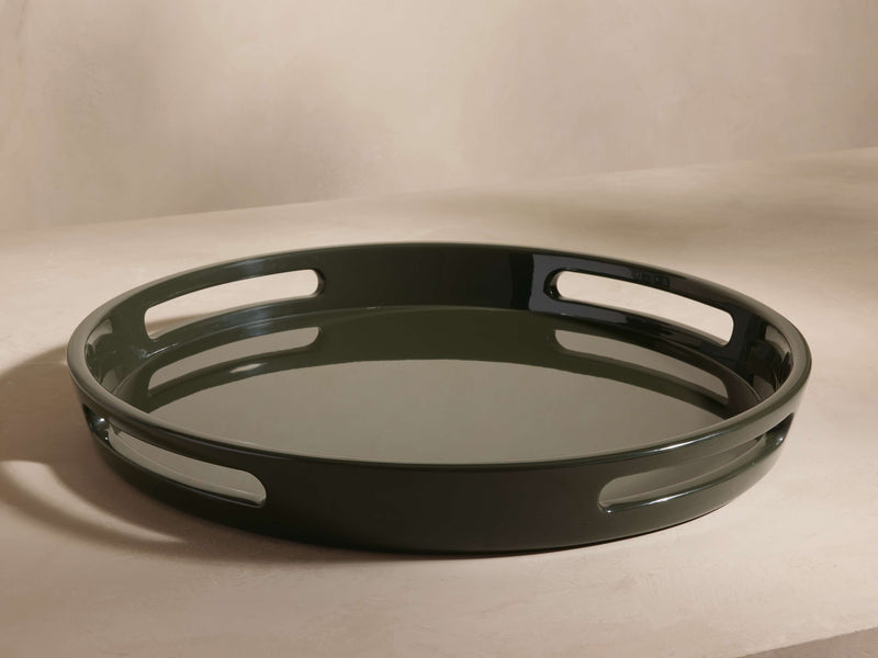 Lacquer Round Tray