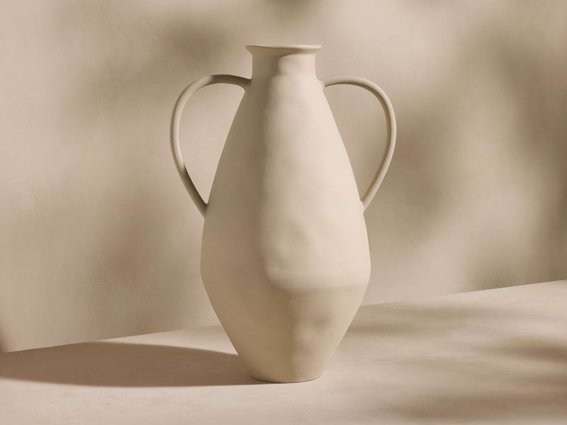 Calixta Double Handle Vase